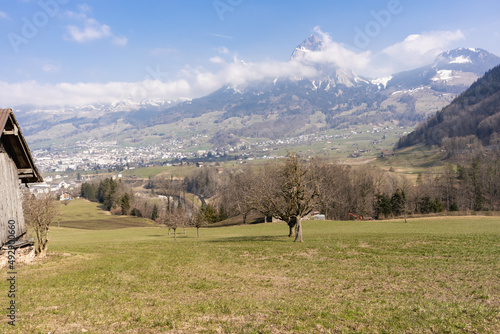 Muotathal is synonymous with nature, pristine authenticity and tradition. The region is home to unique natural treasures such as the Hölloch cave system, the virgin spruce forest. Stoos, Schwyz photo