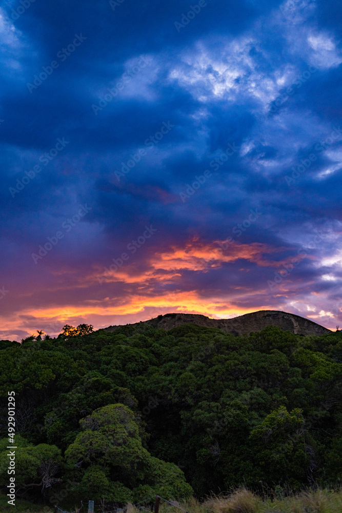 Dramatic clouds