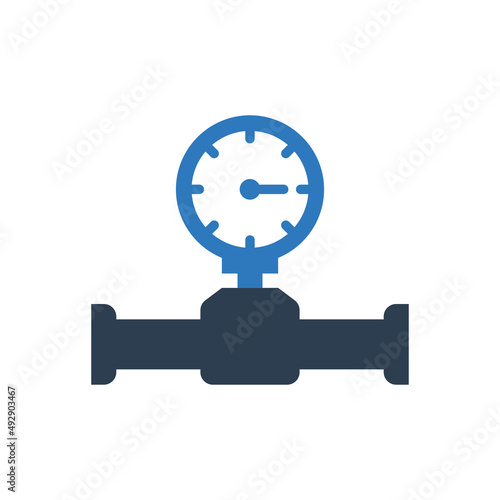 pressure meter icon - pressure valve icon