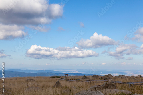 Wanderer auf den Brocken, Harz