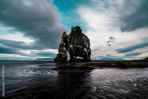Hvitserkur rock in Iceland.
