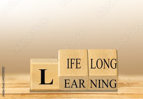 Fotografija Lifelong learning symbol