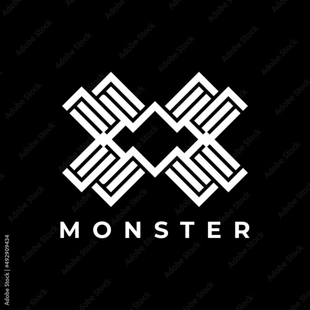 Obraz premium abstract simple corporate mark logo design