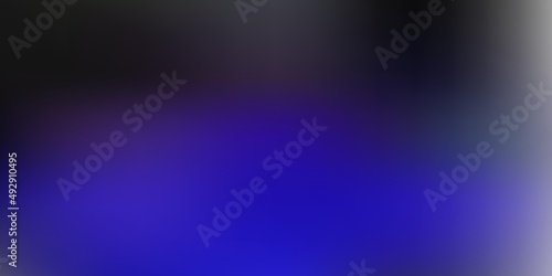 Dark blue, red vector blur template.