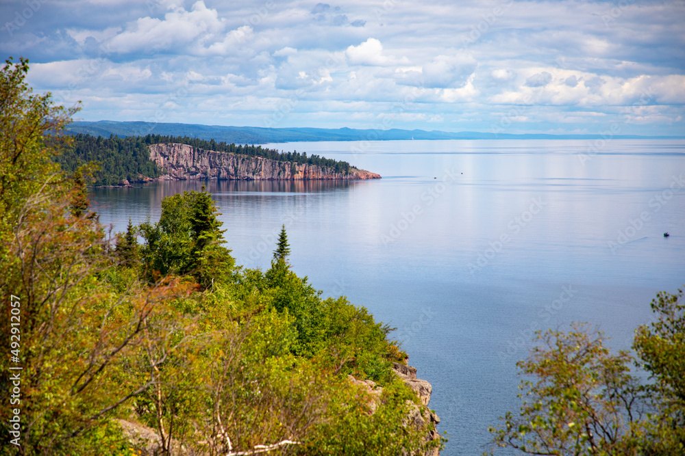 The North Shore of Lake Superior in Minnesota is a colorful landscape of rock, pine trees and water that holds historic secrets for travelers and adventurers alike