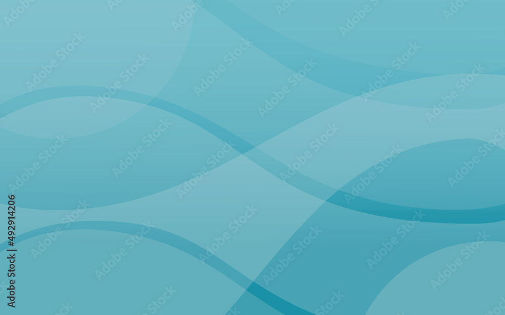 Blue wave vector background for graphic design usage.