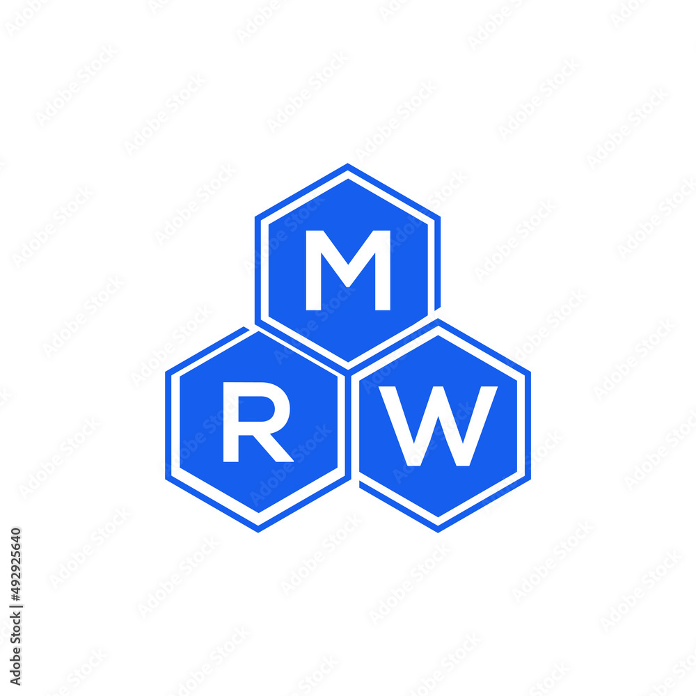 MRW letter logo design on White background. MRW creative initials letter logo concept. MRW letter design. MRW letter logo design on White background. MRW creative initials letter logo concept. MRW letter design.