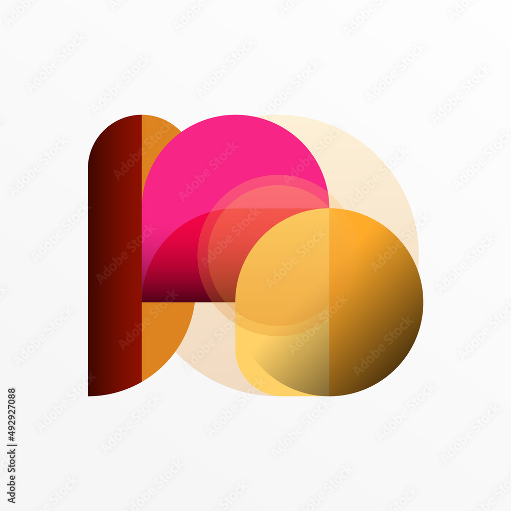 Round triangle shapes lines and circles. Geometric vector illustration for wallpaper banner background or landing page Round triangle shapes lines and circles. Geometric vector illustration for wallpaper banner background or landing page