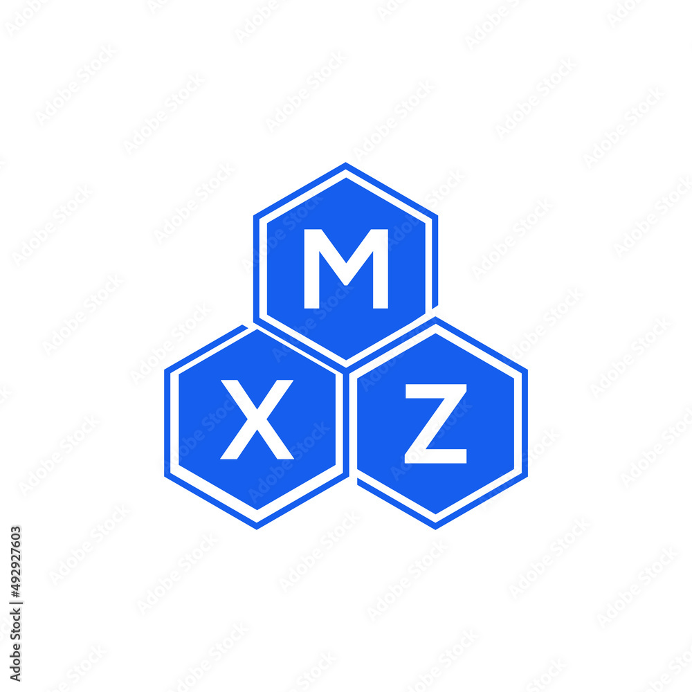 MXZ letter logo design on White background. MXZ creative initials letter logo concept. MXZ letter design. MXZ letter logo design on White background. MXZ creative initials letter logo concept. MXZ letter design.