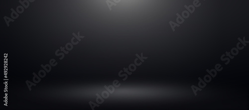 spot light and dark gray background