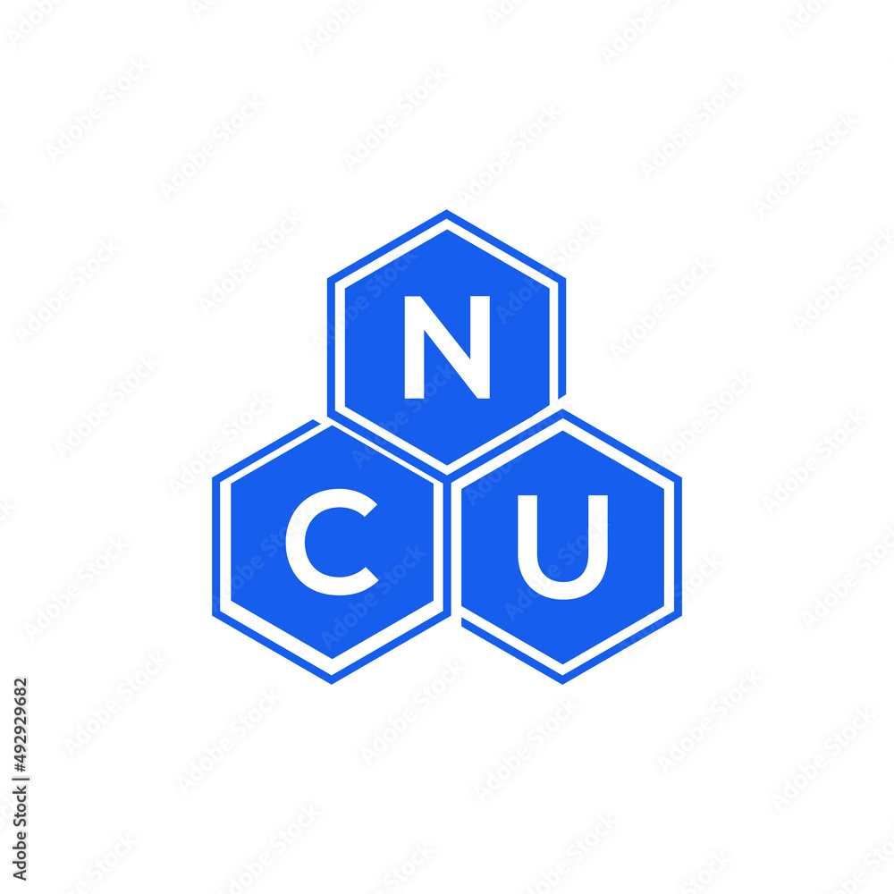 NCU letter logo design on White background. NCU creative initials letter logo concept. NCU letter design. NCU letter logo design on White background. NCU creative initials letter logo concept. NCU letter design.