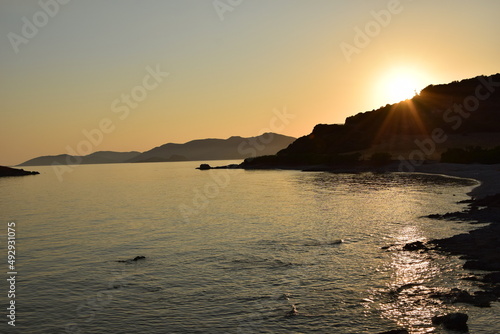 Sunset  Sardinia  Italy