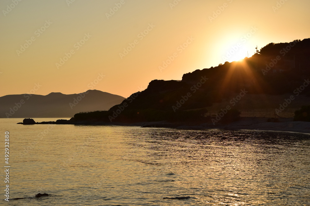 Sunset, Sardinia, Italy