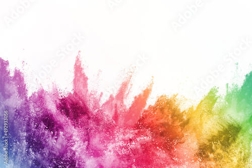 Fényképezés abstract powder splatted background
