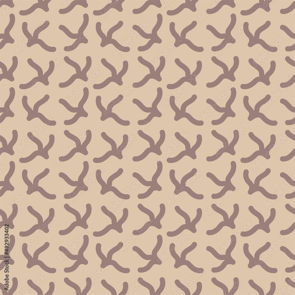 geometric Pattern in sand color