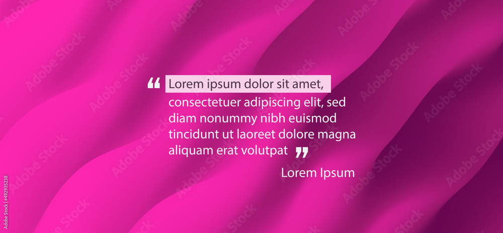 Quoted text. Abstract wavy background for banner, flyer and poster. Dynamic effect. Vector illustration. Cover design template. Can be used for advertising, marketing or presentation. Quoted text. Abstract wavy background for banner, flyer and poster. Dynamic effect. Vector illustration. Cover design template. Can be used for advertising, marketing or presentation.