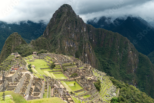 Machu Picchu site landscape