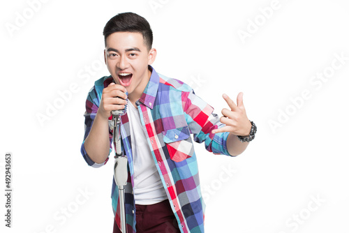young chinese male singer