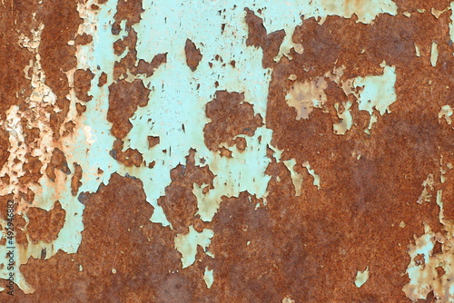 .Rusty iron surface. © Aleksandr