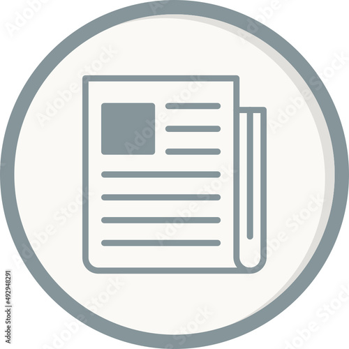 Newspaper Icon