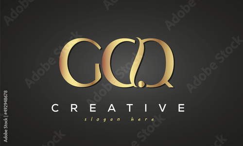 GCQ creative luxury logo design photo