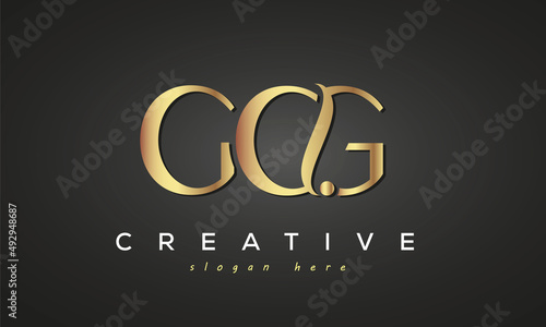 GCG creative luxury logo design