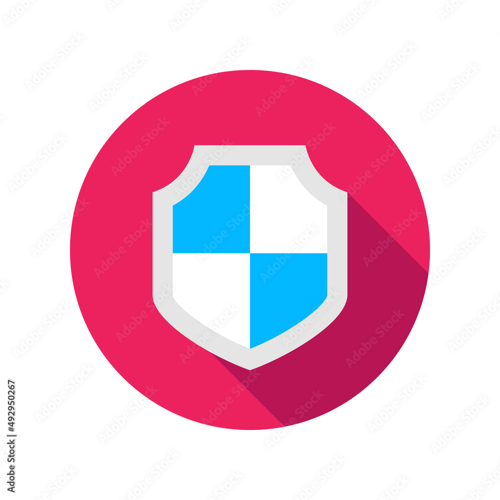 Safe shield vector icon symbol design
