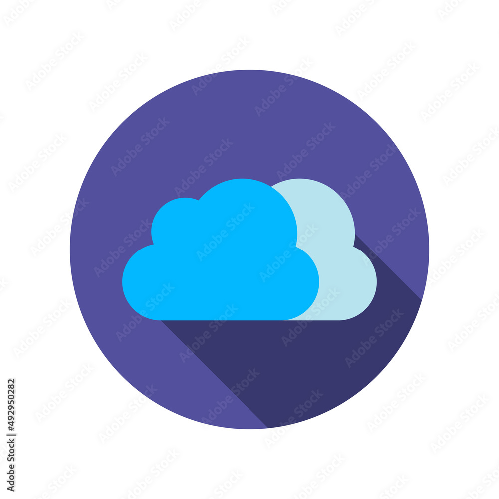 Weather clouds vector icon symbol design Weather clouds vector icon symbol design