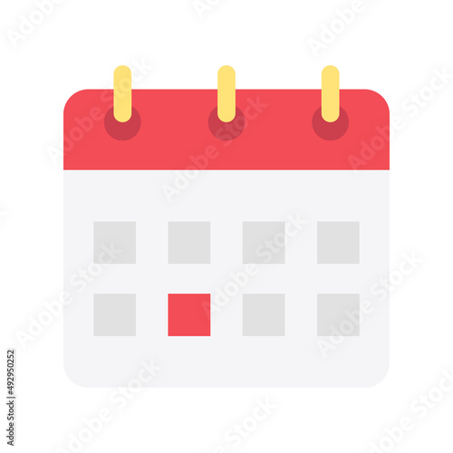 Date calendar vector icon symbol design