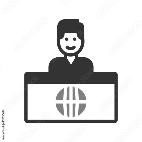 News Anchor Icon