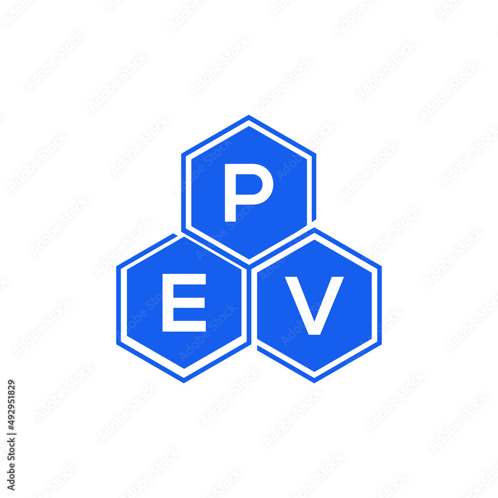 PEV letter logo design on White background. PEV creative initials letter logo concept. PEV letter design. PEV letter logo design on White background. PEV creative initials letter logo concept. PEV letter design.