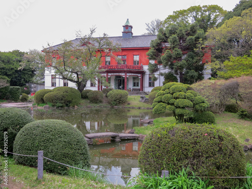 Photography Spring time public garden in north Tokyo