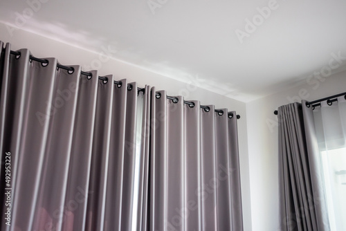 Wallpaper Mural Curtain window interior decoration in living room Torontodigital.ca