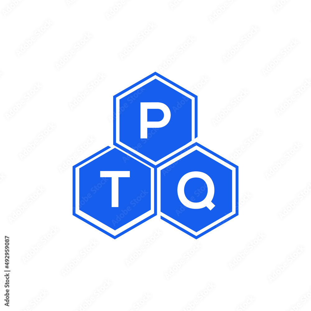 PTQ letter logo design on White background. PTQ creative initials letter logo concept. PTQ letter design. PTQ letter logo design on White background. PTQ creative initials letter logo concept. PTQ letter design.