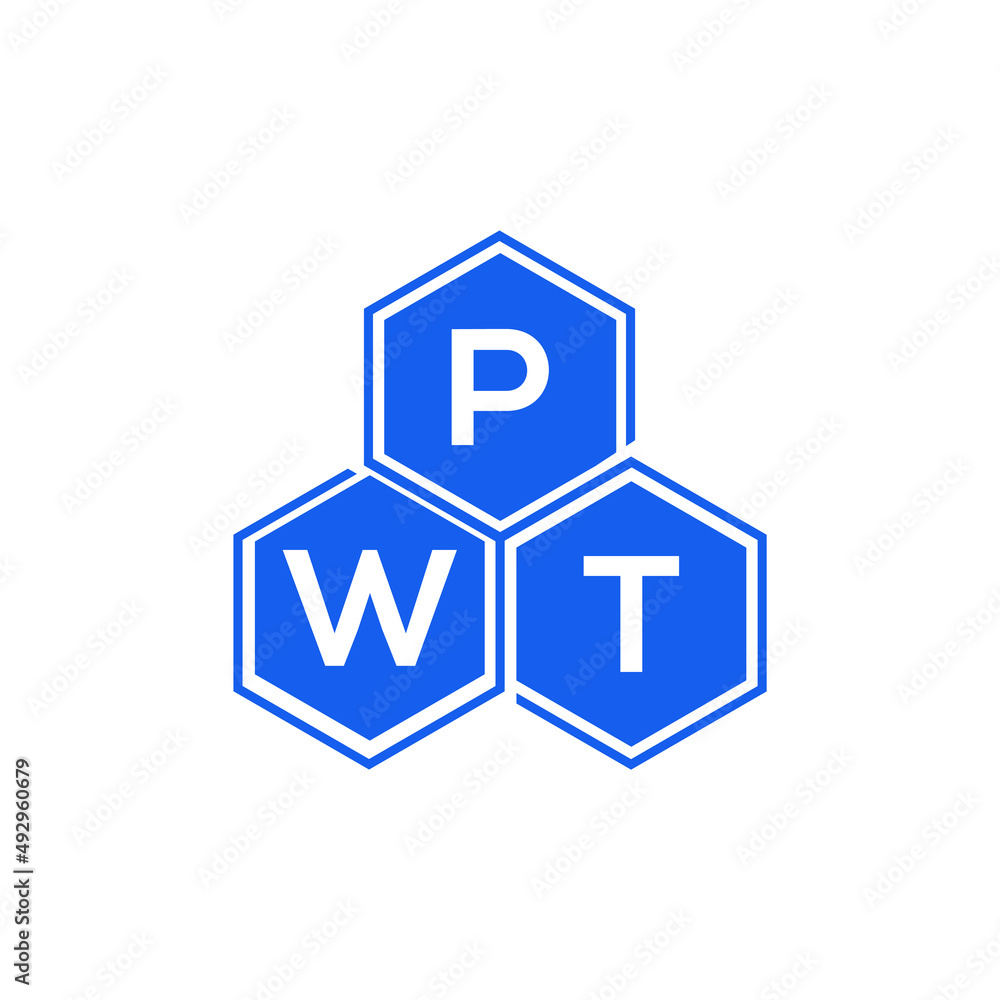 PWT letter logo design on White background. PWT creative initials letter logo concept. PWT letter design. PWT letter logo design on White background. PWT creative initials letter logo concept. PWT letter design.
