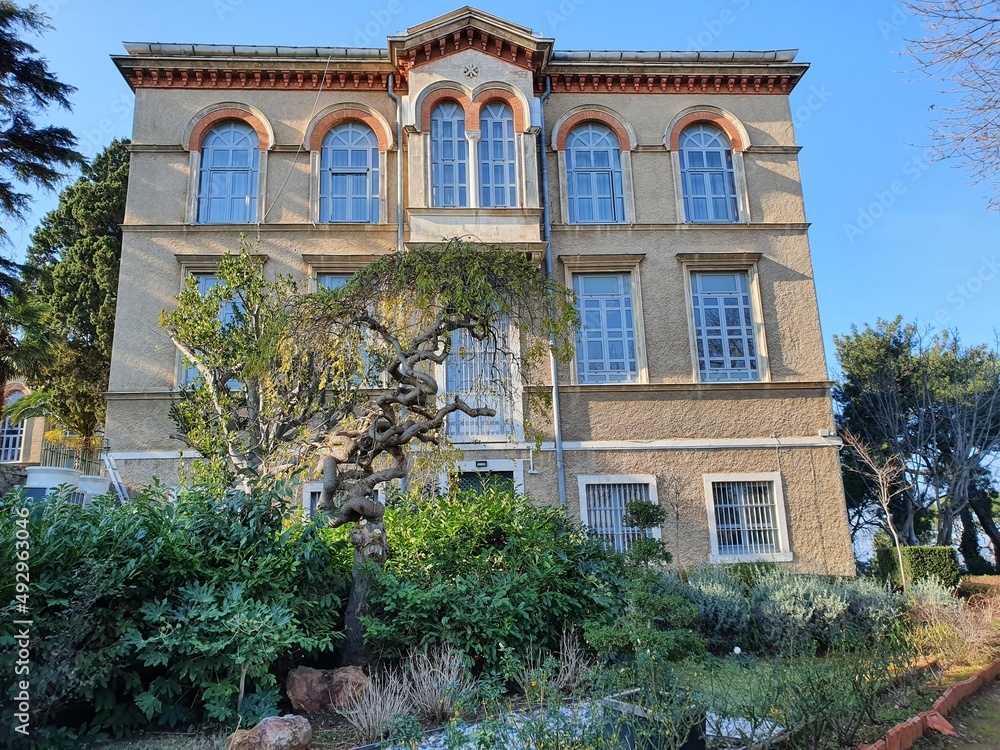 Halki Seminary in Heybeliada, Turkey