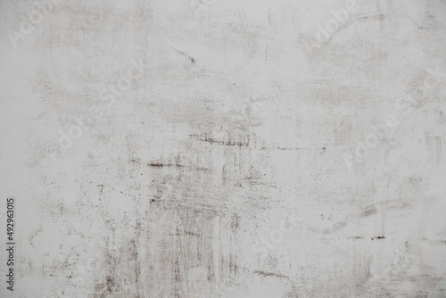 White background with black stains, backgrounds and textures, white wall
