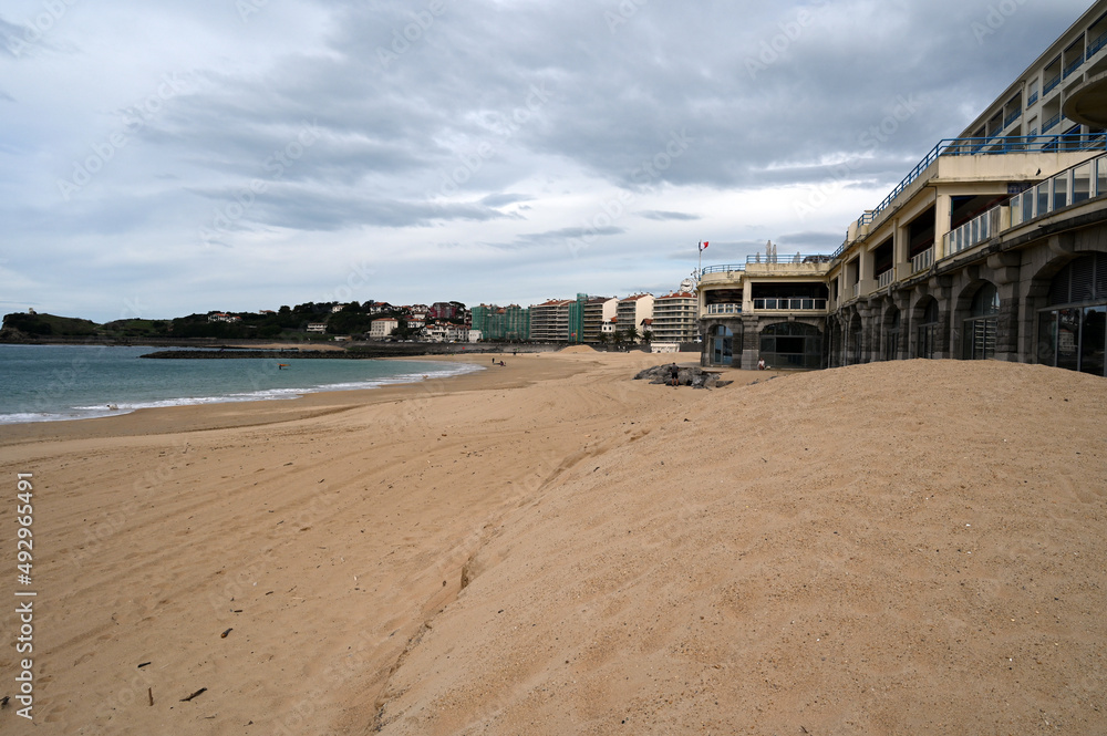 La Grande plage de Saint-Jean-de-Luz La Grande plage de Saint-Jean-de-Luz