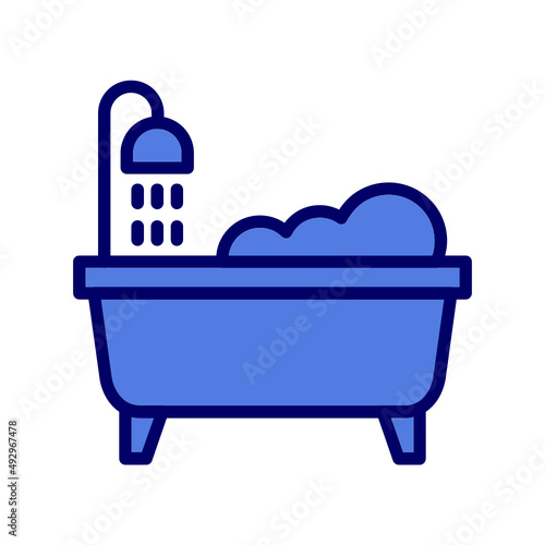 Bathtub Cleaning Icon