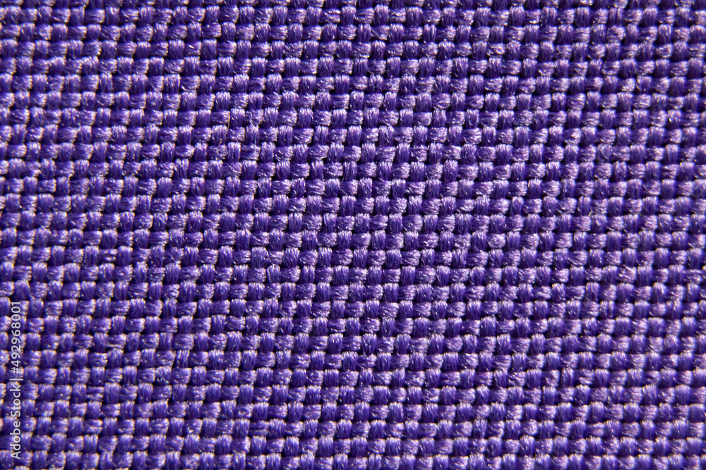 Purple fabric for the background, fabric for the background macro Purple fabric for the background, fabric for the background macro