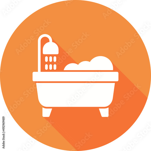 Bathtub Cleaning Icon
