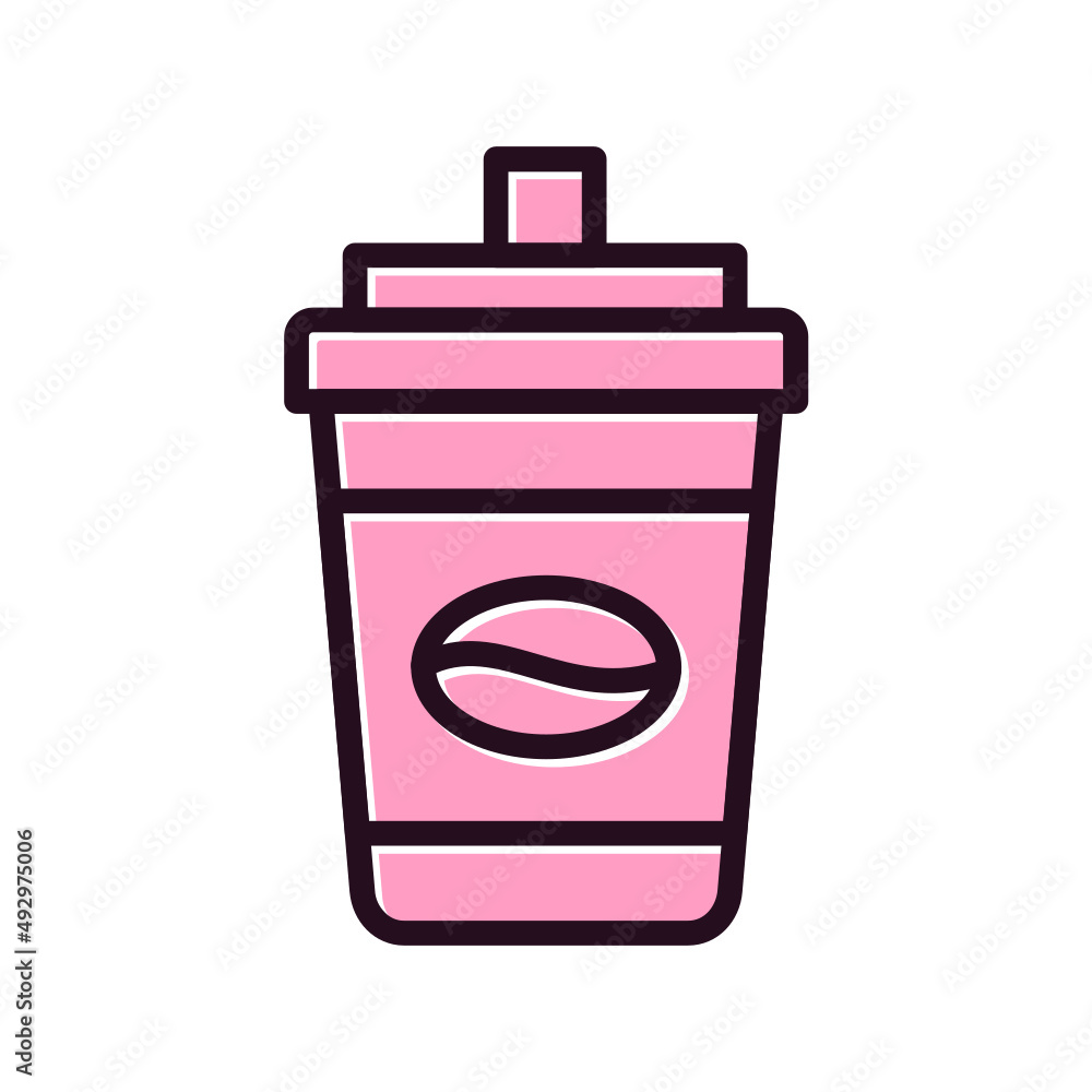 Disposable coffee cup Icon Disposable coffee cup Icon