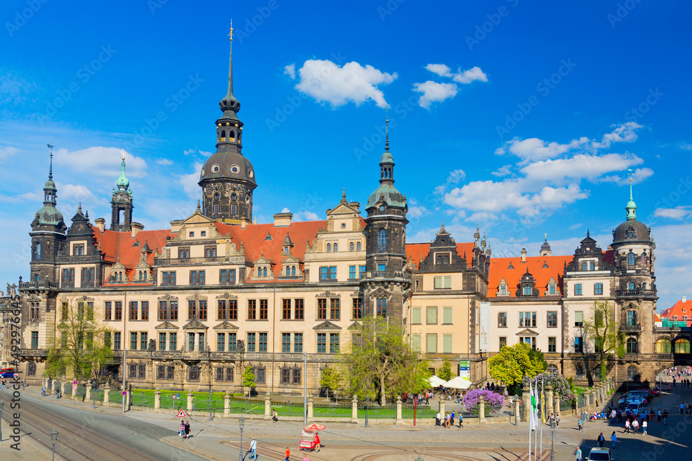 Panoramablick auf Dresden, Deutschland