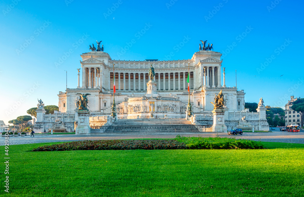 Ταπετσαρία Altar of the Fatherland also known as the National Monument to Victor Emmanuel II in Rome, Italy