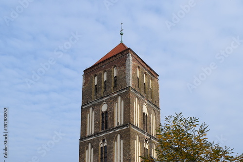 Alte Kirche in einer Mecklenburgischen Stadt