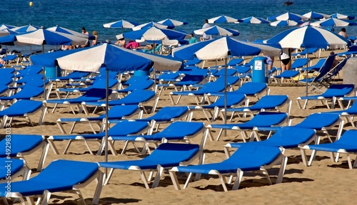 City beach in Benidorm, Alicante - Spain 