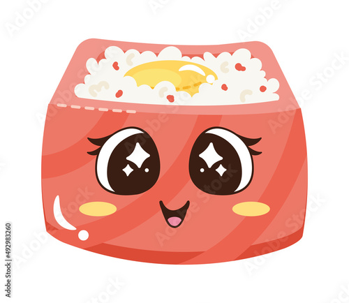 california maki japanese kawaii