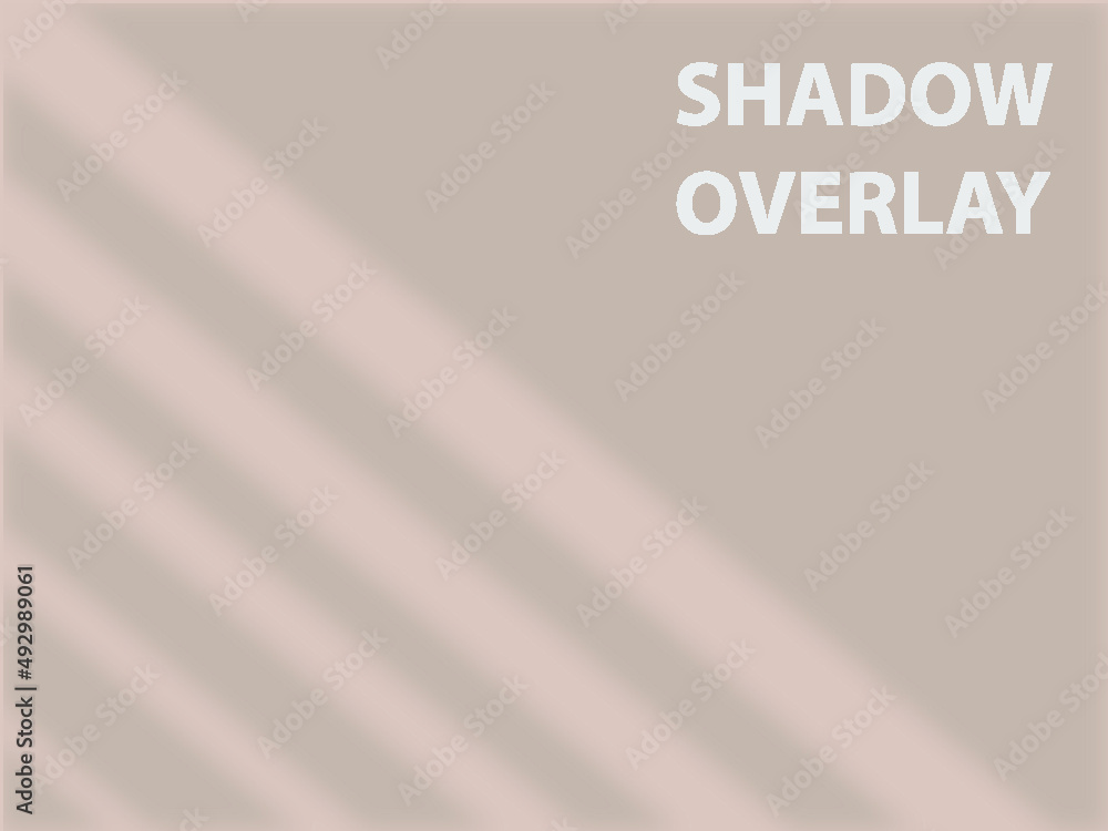 Obraz premium Windows shadow overlay scene Free Vector