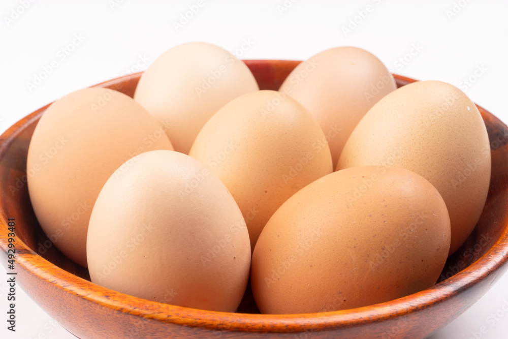 Organic chicken eggs on the table. Eggs are good for everyone and health. Farm products, natural eggs. Organic chicken eggs on the table. Eggs are good for everyone and health. Farm products, natural eggs.