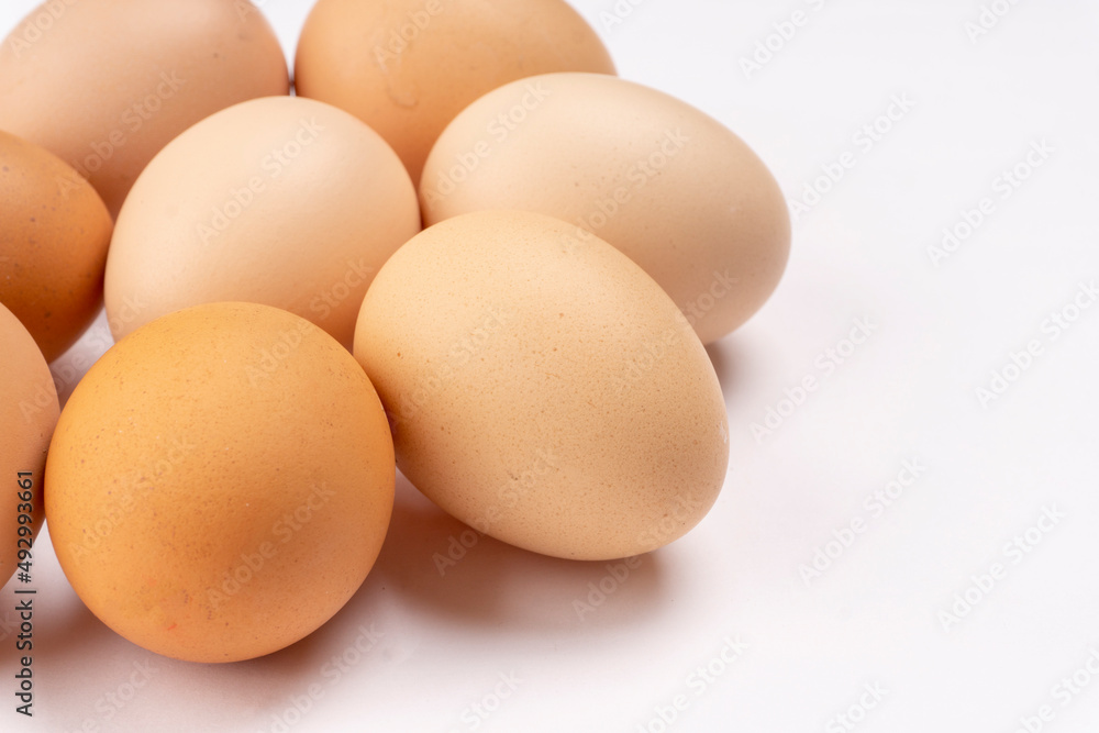 Organic chicken eggs on the table. Eggs are good for everyone and health. Farm products, natural eggs. Organic chicken eggs on the table. Eggs are good for everyone and health. Farm products, natural eggs.